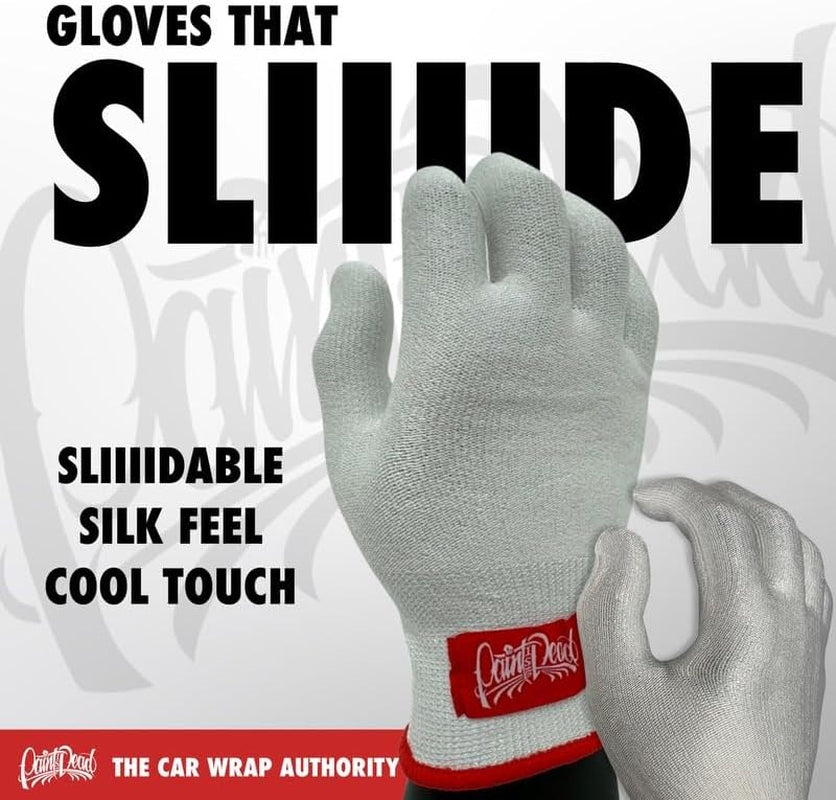 PROGLOVE HD Professional White Wrap Gloves (2-Pack) – Trusted by Installers for Vinyl, PPF, Tint & Detailing