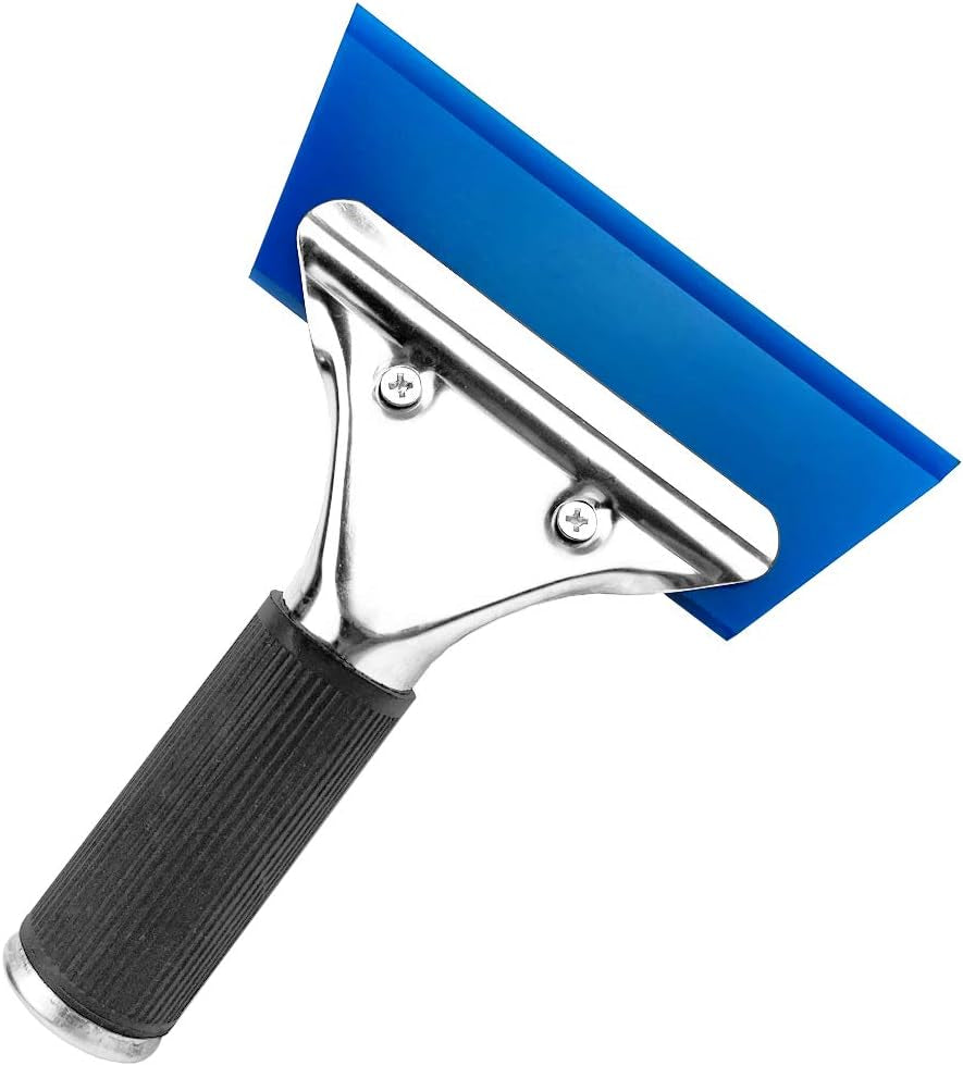 7-Inch Rubber Water Blade Squeegee – Multi-Purpose for Wraps, Tint, Glass & Auto Detailing