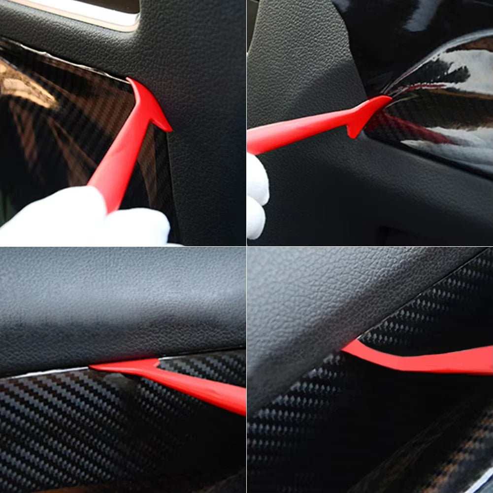 Vinyl Wrap Micro Squeegee Kit – Soft, Medium, Hard Edge Tools